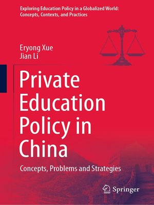 cover image of Private Education Policy in China